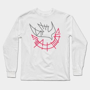 Holy Spirit symbol ink illustration Long Sleeve T-Shirt